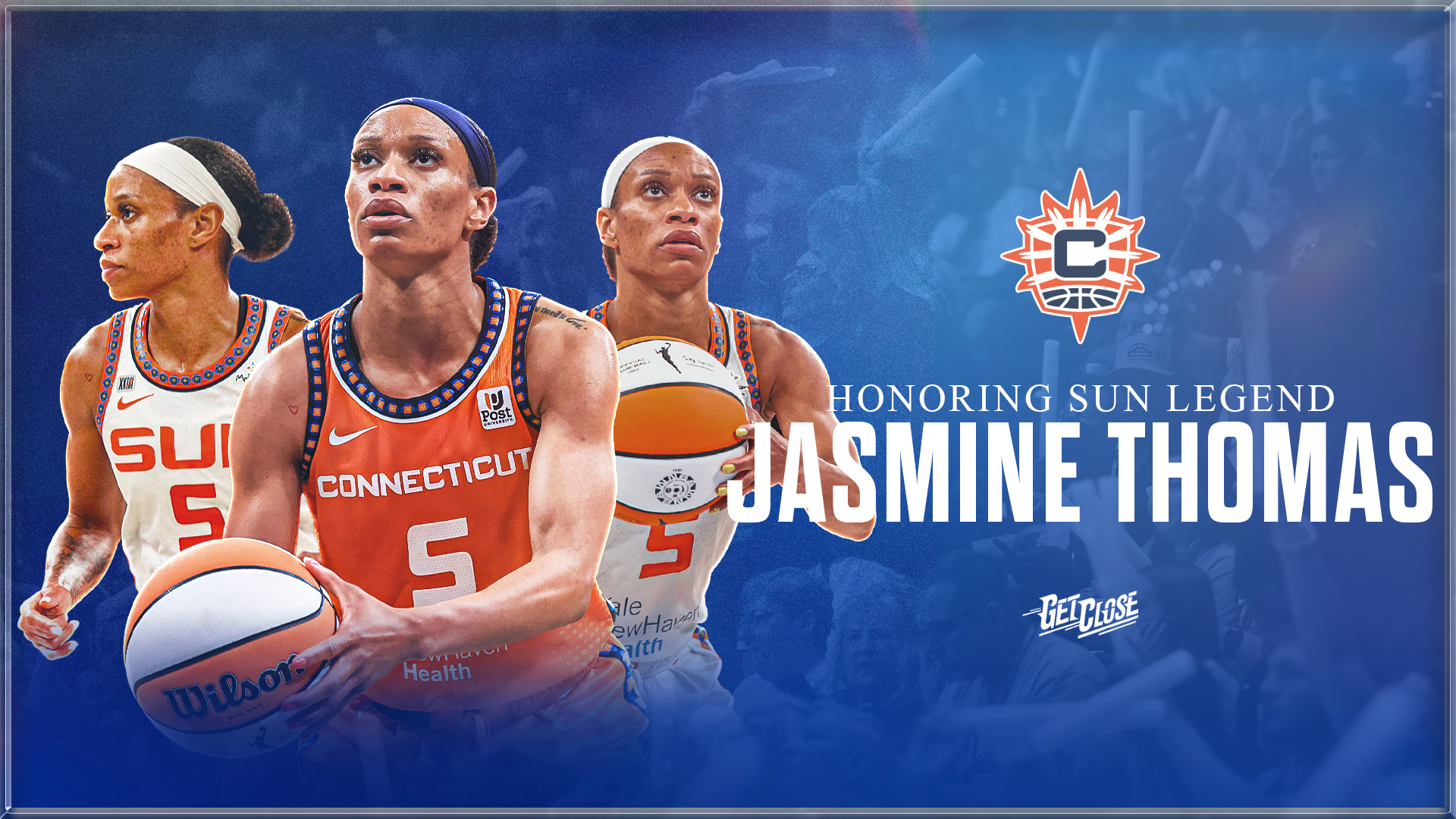 Connecticut Sun Honor Jasmine Thomas as Sun Legend